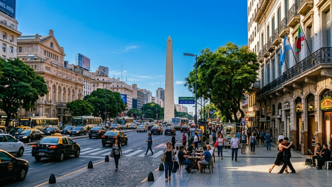 A 3 horas de São Paulo: o destino internacional mais procurado pelos brasileiros tem charme europeu e tango nas ruas