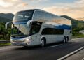 Com 14 metros de comprimento e 4 metros de altura, o modelo Paradiso G8 1800 DD virou a referência mundial em tecnologia de ônibus de dois andares