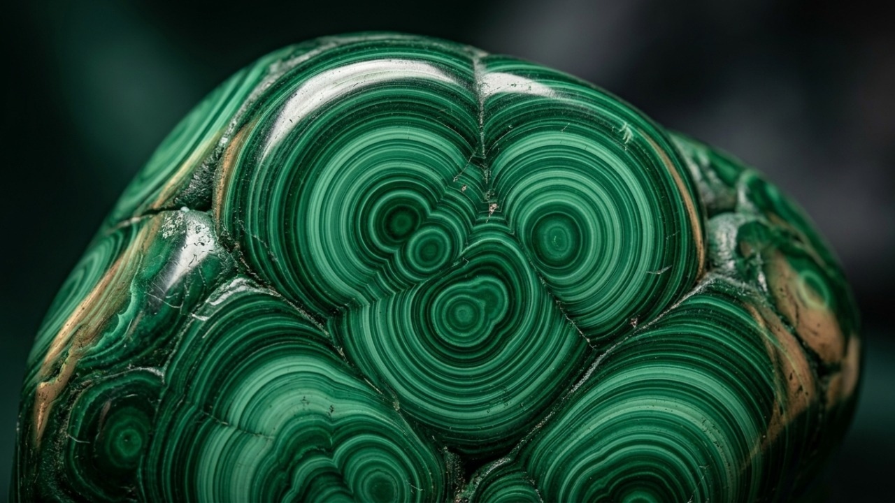 Esqueça a esmeralda comum, pois este mineral de faixas verdes brilhantes é rico em cobre e decora palácios imperiais, sendo uma gema fascinante