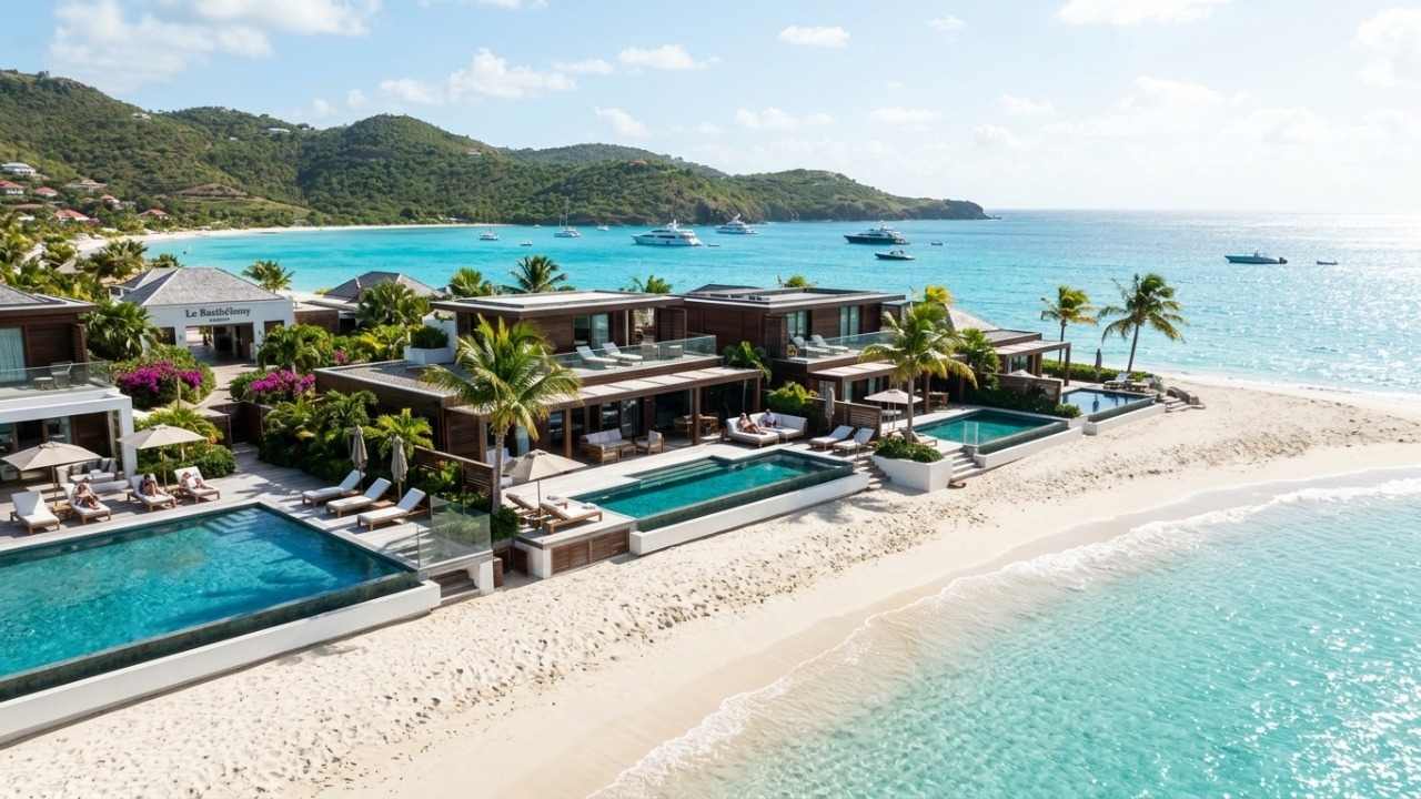 O exclusivo refúgio tropical com apenas 44 suítes e vilas à beira-mar que se consagrou como o hotel de spa número um do Caribe