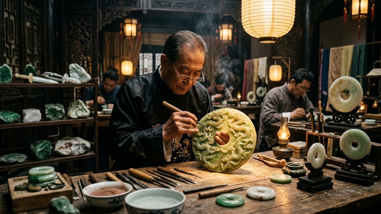 Esqueça o ouro pois este mineral chinês de resistência extrema esculpe as relíquias de imperadores e vale milhares de dólares