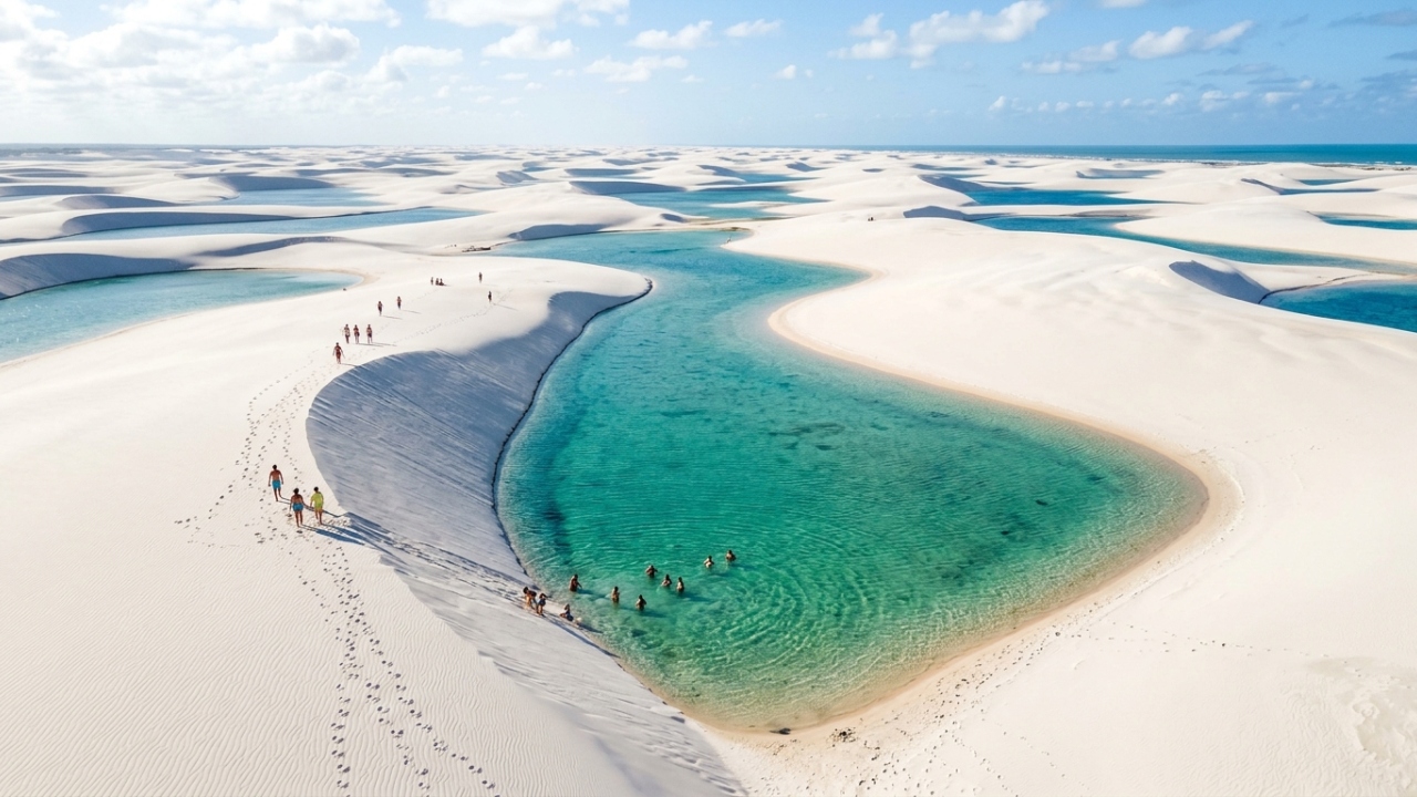 O único deserto do mundo com lagoas de água doce vira o mais novo Patrimônio Natural da Humanidade