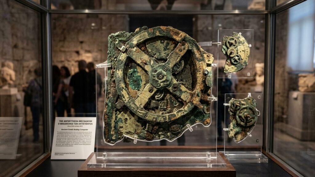 Com engrenagens de mais de 2 mil anos a máquina de Anticítera revelou que os gregos antigos calculavam eclipses como um computador de bronze