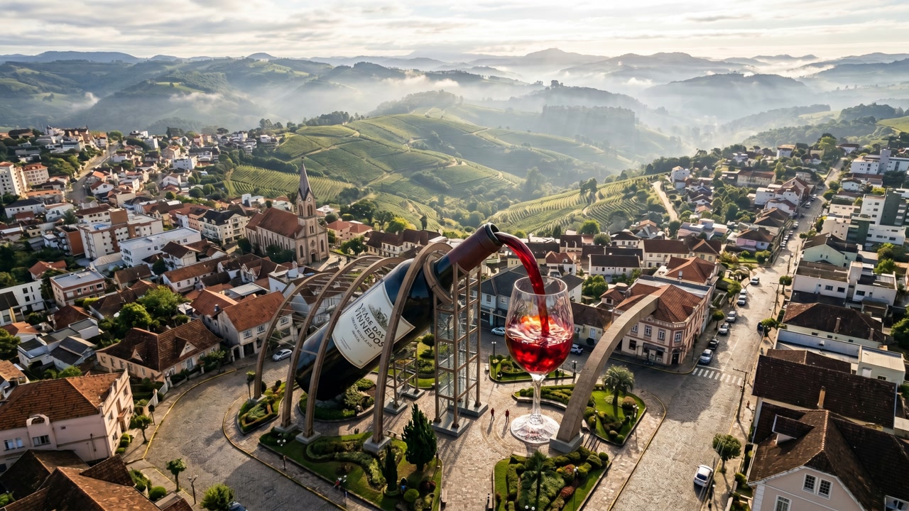 A capital brasileira do vinho: a cidade onde a qualidade de vida, a cultura italiana e a baixa criminalidade se encontram com o frio da serra
