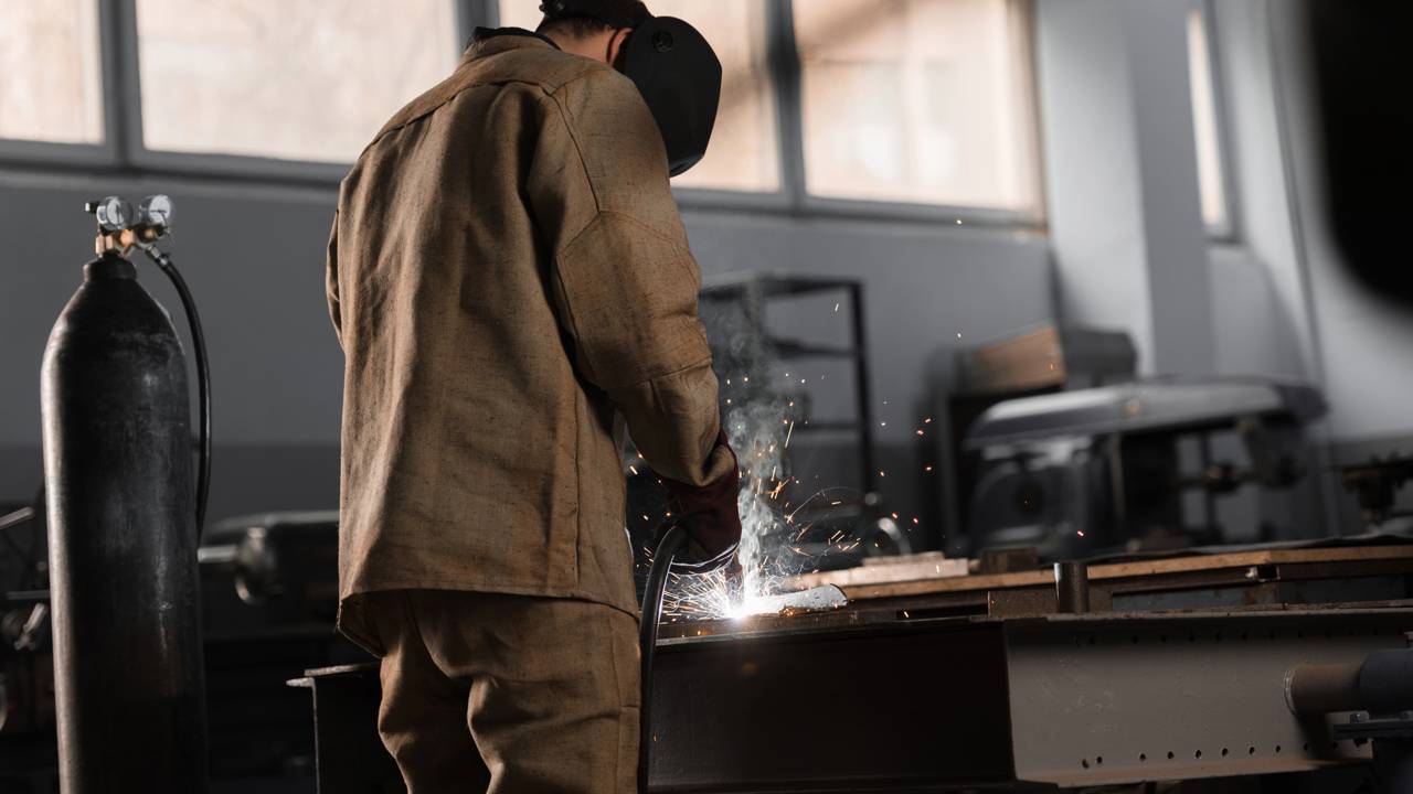 produção industrial