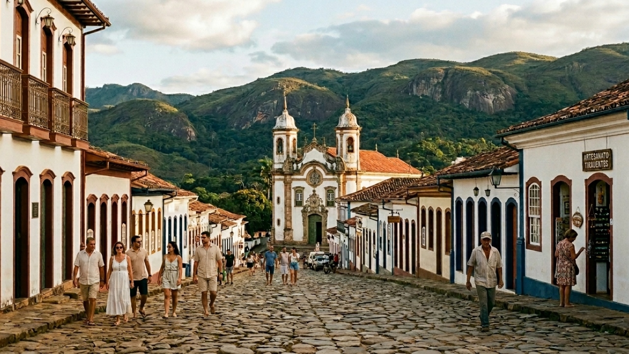 482 kg de ouro nos altares e trem a vapor de 1881: a cidade mineira de 8 mil habitantes que parou no século XVIII