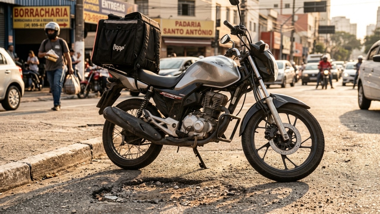 Honda tem modelo de 160 cc que faz mais de 35 km por litro de combustível e virou ferramenta de economia no trabalho