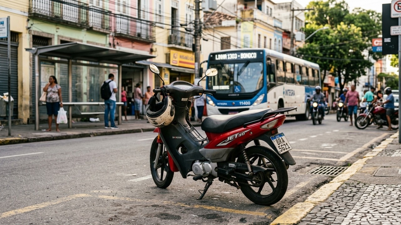 Moto sem CNH da Shineray vira alternativa barata para quem quer sair do ônibus sem encarar uma moto tradicional