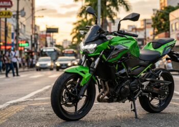 Kawasaki entrega quase 400 cc em modelo compacto para quem quer subir de nível sem entrar nas 600 cc