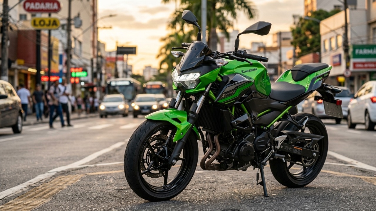 Kawasaki entrega quase 400 cc em modelo compacto para quem quer subir de nível sem entrar nas 600 cc