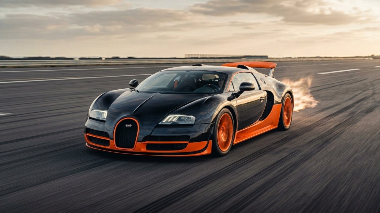Equipado com motor W16 de 1.200 cavalos e atingindo 431 km/h de velocidade máxima, o supercarro de 2010 virou a maior lenda das pistas de asfalto