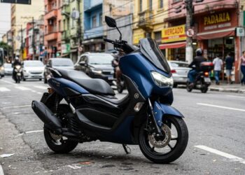 Yamaha NMAX 160 alia câmbio automático, eficiência térmica e segurança para mobilidade urbana