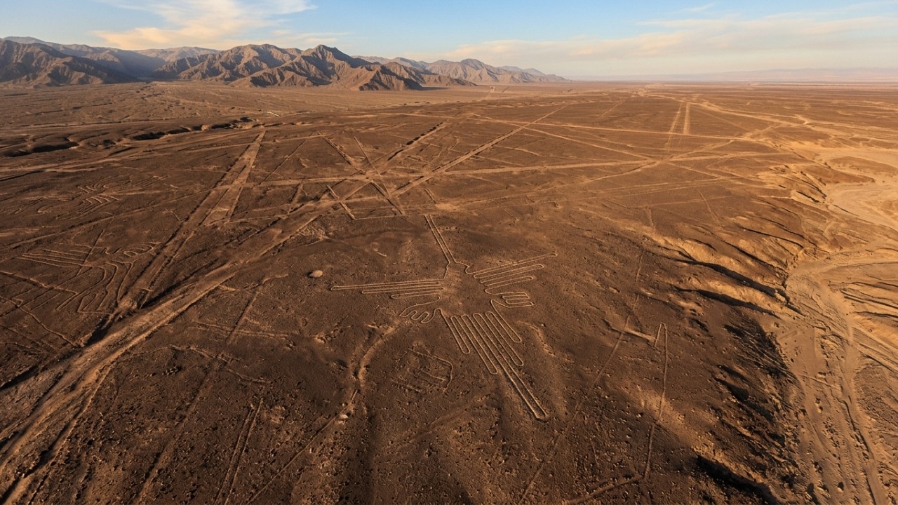 As linhas gigantes no deserto do Peru escondem mais de 2 mil anos de desenhos que só fazem sentido vistos do alto