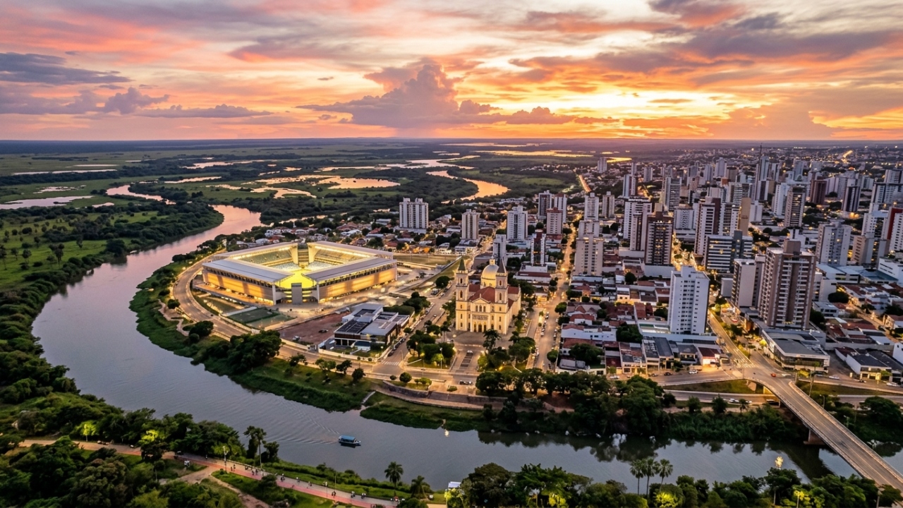 Um obelisco marca o centro exato da América do Sul: a capital fundada por bandeirantes em busca de ouro e cercada por três biomas