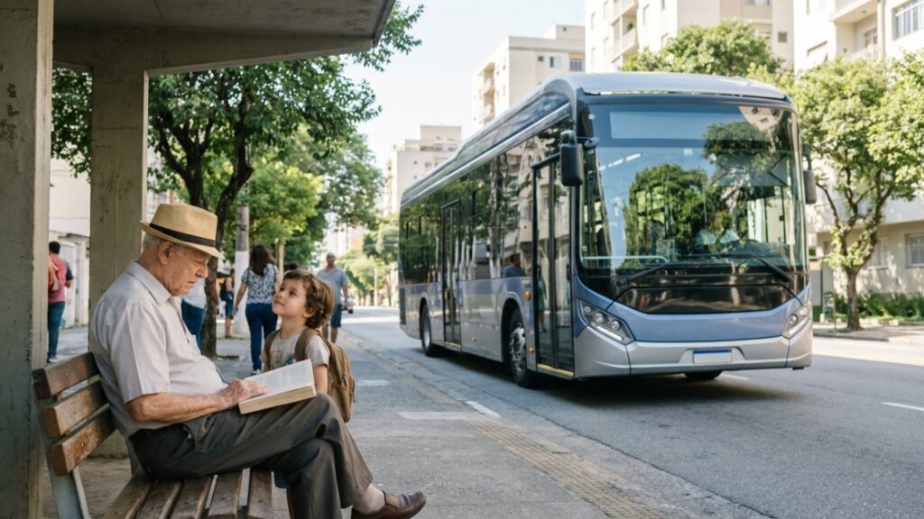 O ônibus elétrico nacional de 12 metros que leva mais de 70 passageiros e coloca bateria brasileira na disputa das grandes cidades