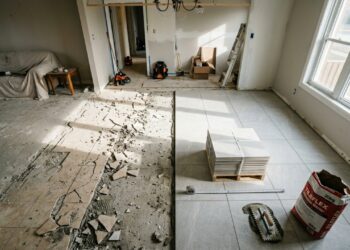Quanto custa trocar todo o piso de uma casa de 100 metros quadrados