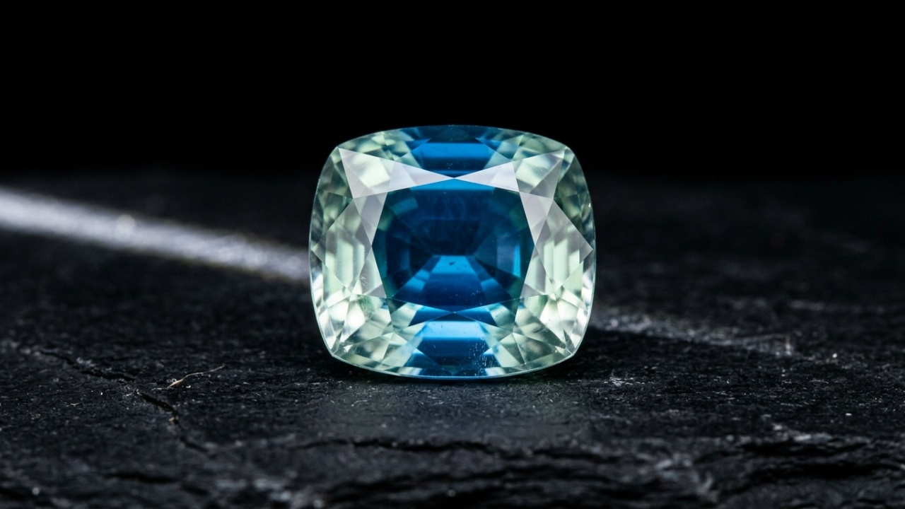 Esqueça a esmeralda, pois este silicato raro descoberto em 1902 exibe um forte pleocroísmo azul-esverdeado e tem dureza 7,5 na escala de Mohs