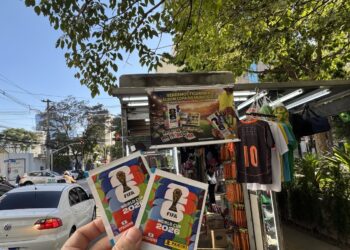 Banca no Itaim Bibi, em São Paulo (Foto: Maurílio Goeldner)