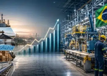 produção industrial