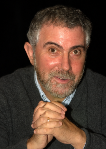 Paul Krugman durante o Brooklyn Book Festival, em 2010.