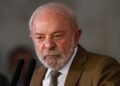 O Presidente da República, Luiz Inácio Lula da Silva em pronunciamento.