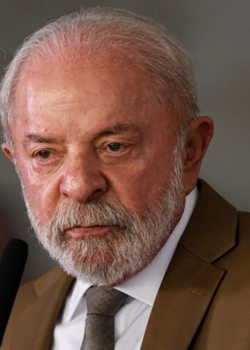 O Presidente da República, Luiz Inácio Lula da Silva em pronunciamento.