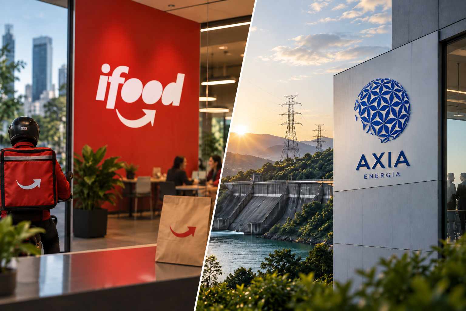 IFood acelera investimentos, Axia fará resgate bilionário e JBS avança em couros