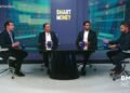 Bancada do programa Smart Money.