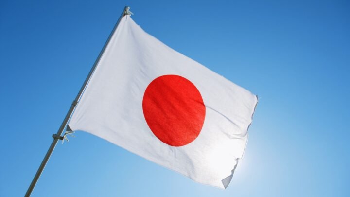 Bandeira do Japão.