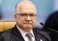 Presidente do STF, Edson Fachin, em plenário do Supremo.