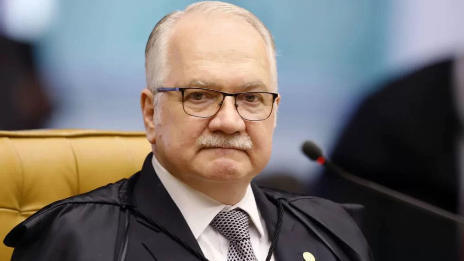 Presidente do STF, Edson Fachin, em plenário do Supremo.
